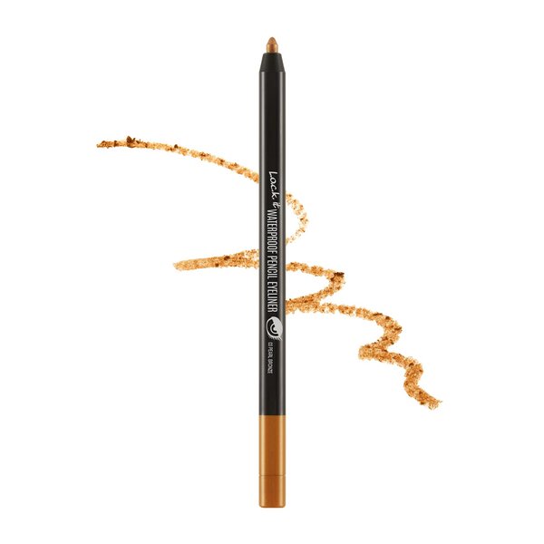 L.O.C.K. Color it Waterproof Pencil Eyeliner [ 03 Pearl Bronze ], Long-Lasting Waterproof & Smudge-Proof Eyeliner,K beauty korean makeup eye line stick Net. 0.018 oz. / 0.5 g Shimmery Shadow