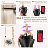 Automatic Hair Braider with 800 Mini Rubber Bands, Tail Comb & Electronic Braiding Machine - Roller Styling Tool for Tangling (Black)