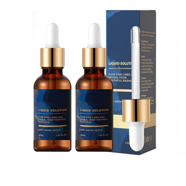 Botox Face Serum, Botox A Bottle with Vitamin C & E, Botox Serum, Botox Stock Solution Facial Serum, Liquid Wrinkle Reduction for the Face and Neck, Anti Aging Face Tightening (2PCS)