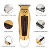 Beard Trimmer for Men, Professional Electric Hair Cutting Machine Hair Trimmer, Fine-Cut Hair Trimmer, Electric Cordless Hair Clippers with Beard Shaping Tools(Gold)