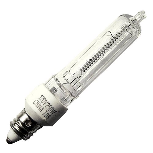 WESTINGHOUSE LIGHTING CORP 04769 250-watt Clear Single Halogen Bulb, No Size, No Color
