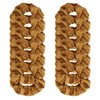 Jaciya 12 Packs Brown Hair Scrunchies Satin Scrunchy Elastic Band Hair Bobbles Scrunchies Hair Ties Ponytail Holder Hair Accessories for Women Girls