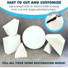 Foamma 3" x 22" x 22" High Density Upholstery Foam Padding, Thick-Custom Pillow, Chair, and Couch Cushion Replacement Foam, Craft Foam Upholstery Supplies, Foam Pad for Cushions and Seat Repair