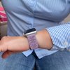Personalized Mom Life Watch Band compatible with Apple Watch iWatch Custom Silicone Watch Band 38mm 40mm 41mm 42mm 44mm 45mm Strap Laser Engraved Mother Gift Present