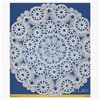 Royal Consumer Medallion Lace Round Paper Doilies, 8-Inch, Pack of 20 (B23004), white