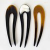 Hair Sticks For Long Hair, Natural Buffalo Horn Hair Smoothing Stick, Hair Stick Pin 5.3 inches, Gift for Mother 1pcs Simple