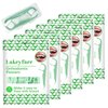 300 Count Orthodontic Flossers for Braces with Floss Dispenser, Braces Flossers for Kids Teeth & Adults, Dental Floss for Braces, Dental Floss Picks, 50 Count Bag (Pack of 6)