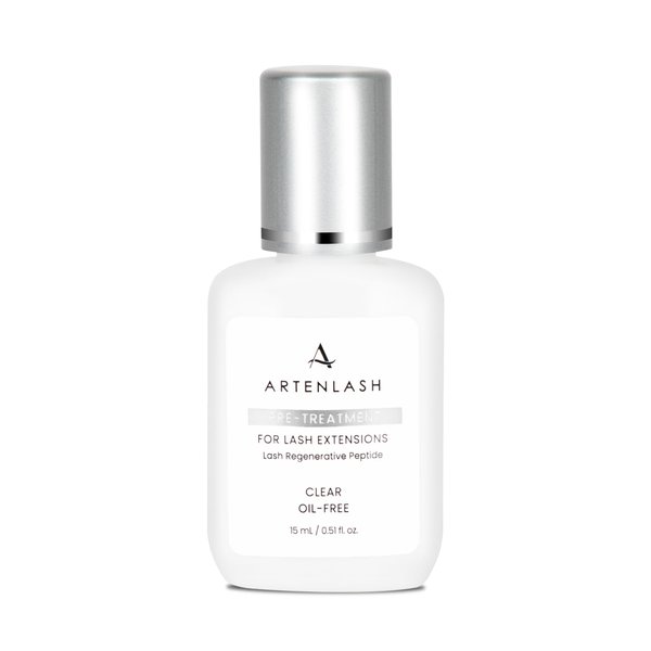 Artenlash Eyelash Extension Pre-treatment Lash Primer for Lash Extensions 15 mL Made in Korea Lash Supplies Oil Free Clear Water Type