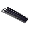 Ernst Manufacturing Gripper Stubby Wrench Organizer, 11 Tool, Black