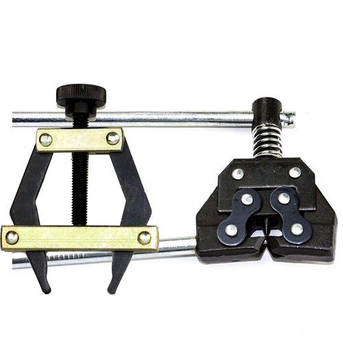 Jeremywell Roller Chain Tools Kit Fit #25#35#41#40#50#60 415H,428H, 520,530 Roller Chain, Holder/Puller+ Breaker/Cutter, Bicycle, Motorcycle