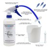 BOCOOLIFE Ear Wax Removal Kit, Ear Irrigation Flushing System Wax Cleaner Washer, Manual Ear Flush Ear Cleaning Kit, Flusher Safe Wash Effective Way Easy Washout Ear Buildup Wax, Ear Basin, 3 Ear Tips
