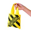 Bedwina construction themed party supplies Supplies - (24 Pack) construction party favors Hat & Mini Tote Bag Supplies - (12) Yellow construction hats for kids & (12) Construction Goodie Bags