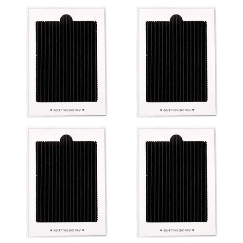 4 Pack Refrigerator Air Filter Replacement Carbon Activated Air Filter Compatible with Frigidaire and Electrolux Air Filter, Replaces SCPUREAIR2PK,EAFCBF PAULTRA RAF1150, 242047804, 241754002