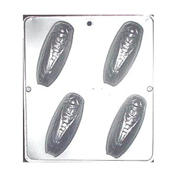 Cicada Soap Mold 4" x 1 3/4" Chocolate Candy Mold for Soap or Chocolate 012