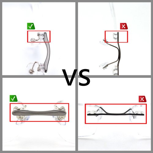 CGID Unisex Lightweight Rimless Frameless Rectangle Reading Glasses Mens Womens Spring Hinge Fashion Readers Reading Glasses +2.50