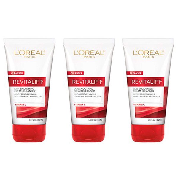 Loreal Revitalift Cream Cleanser 5oz (3 Pack)