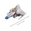 Transformers Toys Generations War for Cybertron Voyager Wfc-S24 Starscream Action Figure - Siege Chapter - Adults & Kids Ages 8 & Up, 7"