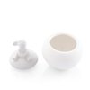 Arthur Court Sugar Bowl, White Stoneware, Setting Bunny Design on Lid, Durable and Easy to Clean - Whimsical and Elegant, Perfect for Tea or Coffee Time, Enhances Easter Table Décor