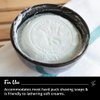 ROYAL SHAVE Ceramic Textured Shaving Bowl – Shave Soap & Shaving Cream Dish, Textured for Rich Lather (Black)