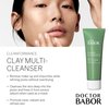 BABOR CLEANFORMANCE CLAY MULTI-CLEANSER, Prebiotic and Probiotic Face Mask and Cleanser, Refines Pores without Over-Drying, Clean Ingredients, Vegan