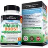 Immune Support Supplement with Vitamin C 1000mg Zinc Elderberry Extract Ginger Root Beta Carotenes, Immunity Boost for Adults, Natural Immune Defense Antioxidant Vitamins by BioSchwartz, 90 Capsules
