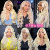 Sharimo 30 Inch 613 Lace Front Wig Human Hair Blonde Wigs Human Hair 613 13x6 Lace Front Wig Human Hair for Women 200% Density 613 Body Wave HD Lace Frontal Wig Glueless Wigs Human Hair Pre Plucked