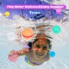 Yohaki water reusable water balloons magnetic silicone for pool outdoor bath backyard slides refillable summer bunch toy outdoor silicone biodegradable party quick essentials games(12)