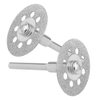 545 Diamond Cutting Wheel (22mm) 20pcs with 402 Mandrel (3mm) 4pcs and Screwdriver for Rotary Tools