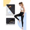 ALONG FIT Leggings with Pockets for Womens Workout Leggings Tummy Control Compression High Waisted Yoga Pants Black Leggings for Women