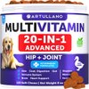 Dog Multivitamin Chewable with Glucosamine 20 in 1 - Dog Vitamins and Supplements - Senior & Puppy Multivitamin for Dogs - Pet Joint Support Health - Immunity, Mobility, Gut Skin - 120 Chews