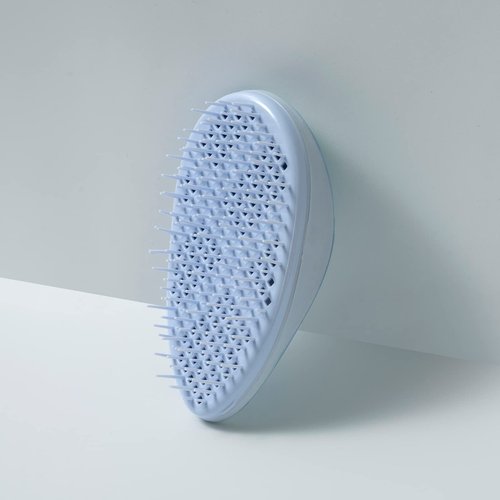 KISMETICS Detangler Hair Brush, The Original Detangling Hairbrush Anti-knot Scalp Massage Comb For Women, Men, Wet And Dry Hair Blue Tie