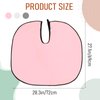 3 Pcs Makeup Capes Beauty Salon Makeup Bibs Shorty Smock for Clients Lightweight Comb-out Beard Apron Hair Dye Capes Hair Salon Shorty Capes for Clients Makeup Artist Hair Beauty(Grey&White&Pink)