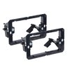 iMBAPrice LV1-2PK Single Gang (1-Gang) Low Voltage Mounting Bracket - Black (Pack of 2)