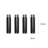 4PCS Car Door Lock Knob Carbon Fiber Door Lock Bolt Pin Cover Stick Set Vehicle Door Pull Pins Door Bolt Truck Pickup Interior Accessories