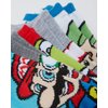 Mario Boys 5 Pack No Show Socks