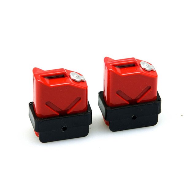 MOHERO 1/10 RC Scale ABS Fuel Tank for 1/10 Axial Wraith SCX10 EXO AX10 Truck Accessory Pack of 2
