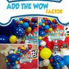 ALL-IN-1 Paw Balloons Garland Arch Kit with BONUS Dog Bone & Paw Print Balloons for Paw Birthday Decorations – Paw Balloons Backdrop, Paw Party Supplies for 3rd yo Boy