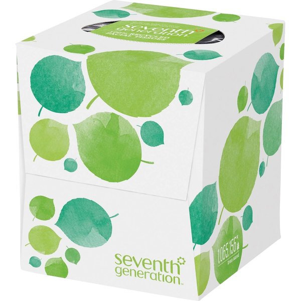Seventh Generation, Facial Tissue Cube 2-ply 85 count roll
