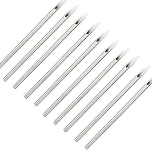 50 Sterilized Body Piercing Needles in 14 Gauge