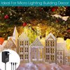 2 Pcs 4.5V Lemax Power Adapter with 3 Output Jacks Compatible with Lemax Lighted Accessory 94566 94563 94564 94565 74295 74269 84428 Christmas Halloween Village Lights Micro Lighting Building Decor