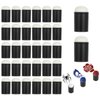 30 Pcs Craft Finger Sponge Daubers Reusable Finger Painting Sponge Easy to Clean Sponges Dauber Set Fingers Daubers for Face Painting Drawing Stamping Card Making Chalk Ink