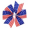 Girl Hair Clip Hair Bows Boutique Alligator Hairpins Hair Accessories for 4th of July 2 Pack ZFJ04 (Style 6)
