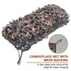 FLYEGO Camo Netting Camouflage Netting Hunting Blind Camo Net Camouflage Nets Military Surplus for Shooting Party Decoration Photograph Car Cover Sunshade(6.5ft x 10ft, Maple Leaf)