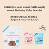 Bocce's Bakery Birthday Cake Treats for Dogs - Special Edition Wheat-Free Dog Treats, Made with Real Ingredients, Baked in The USA, All-Natural Peanut Butter Vanilla Biscuits, 5 oz