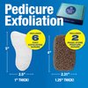 HartFelt Pedicure Exfoliation Beauty Box with Foot Scrub Exfoliating Bath Sponges and Magic-Stone Pedicure Scrubs