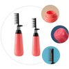 OSALADI 2pcs Root Comb Hair Dye Bottle Hair Coloring Dispensing Bottle Hair Dye Bottle Applicator for Home Salon