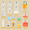 Jenilily Detachable Kids Cleaning Toy Set - Broom Dustpan Mop Brush Rag, Play Housekeeping Kit, Really STEM Toddler Clean Toys Gift for Girls & Boys 1-3