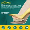 ZUCNANA Metatarsal Pads Ball of Foot Cushions (6 Pairs), Non-Slip High Heel Cushion Inserts Women, One Size Fits All Shoe Inserts for Women and Men, Reusable Foot Pads All Day Pain Relief and Comfort
