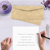 Elegant Aged Parchment #10 Business Envelopes – Great for Invitations, Greetings, Holiday, Office, Invoices, Letters, Mailings | 4 1/8 x 9 1/2 Inches | 50 Per Pack