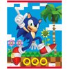 Unique Sonic Birthday Party Supplies Bundle includes 16 Plastic Loot Bags, 24 Tattoos, 1 Dinosaur Sticker Sheet